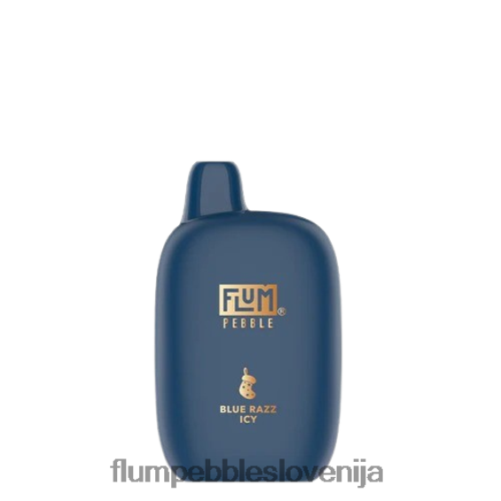 FLUM PEBBLES 6000 vdihov (božična izdaja) | Flum Pebble Ljubljana 0F820032 modra razz ledena