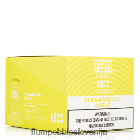 FLUM PEBBLES 6000 vpihov 10 paketov | Flum Pebble Vape Price 0F820079 slamnato jabolko