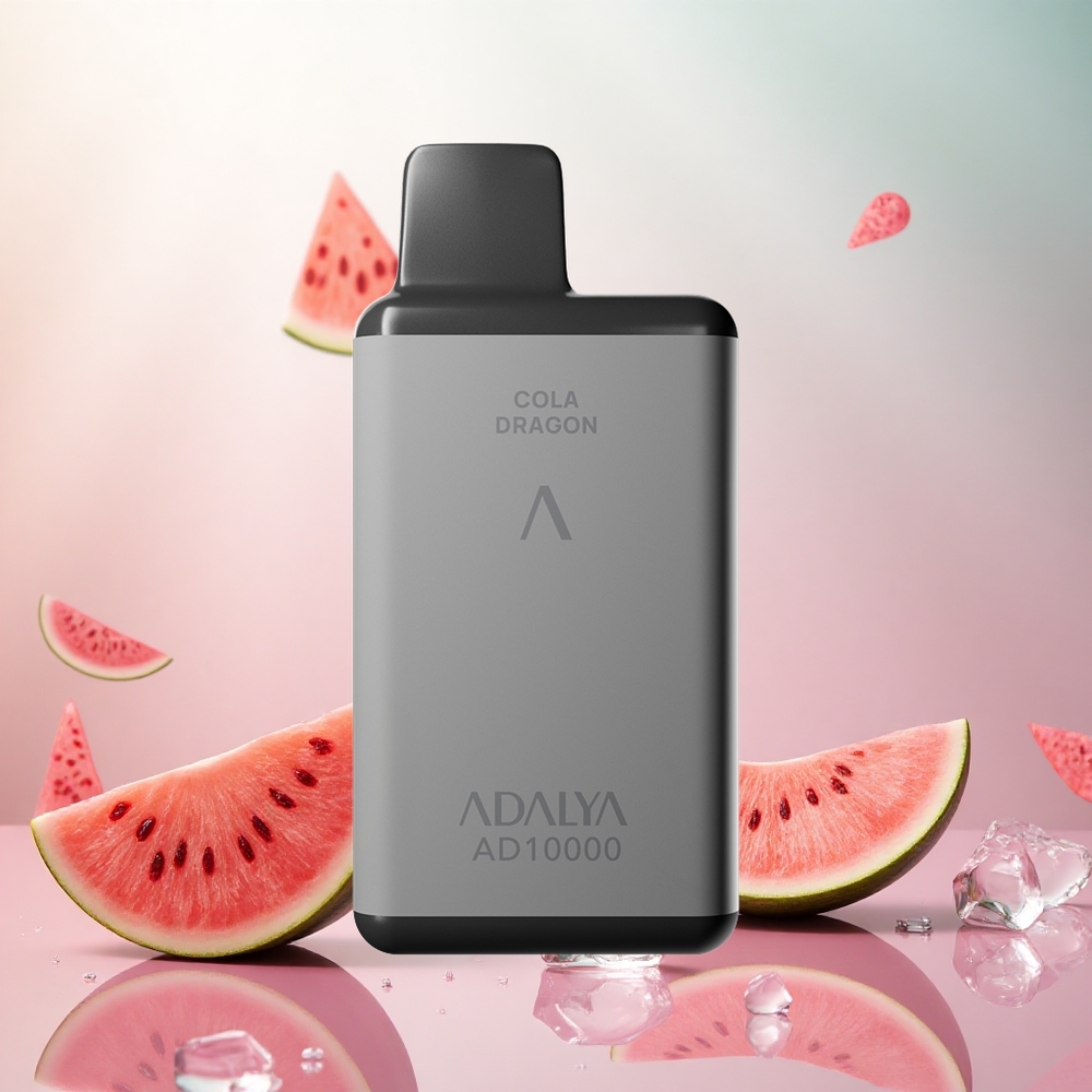 Lubenica led ADALYA AD 10000 Puffs Slovenija vape s 14 ml e-tekočine