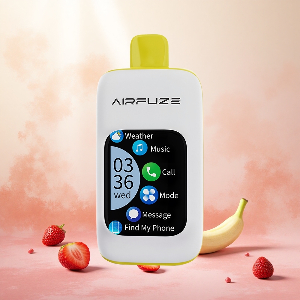 Jagoda-Banana AirFuze Smart 30000 Puffs Slovenija vape 5% nikotina 900mAh