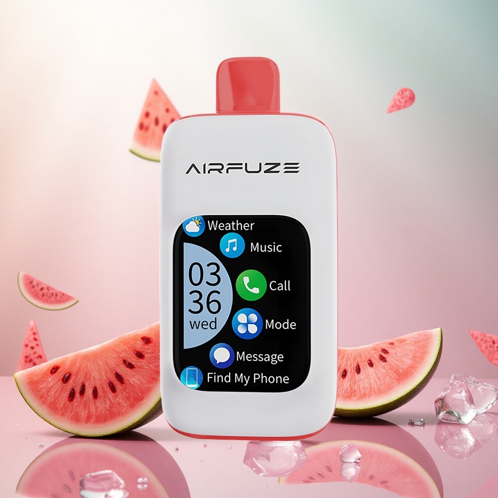 Lubenica led AirFuze Smart 30000 Puffs 900mAh baterija Slovenija vape 2.01" TFT zaslon