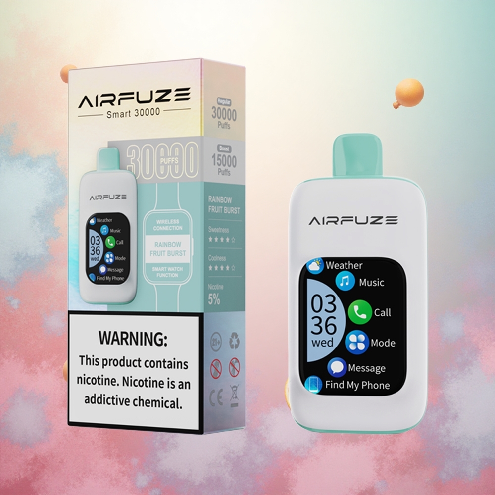 Sadje Explozija Barv AirFuze Smart 30000 Puffs Slovenija vape 2.01\" TFT zaslon