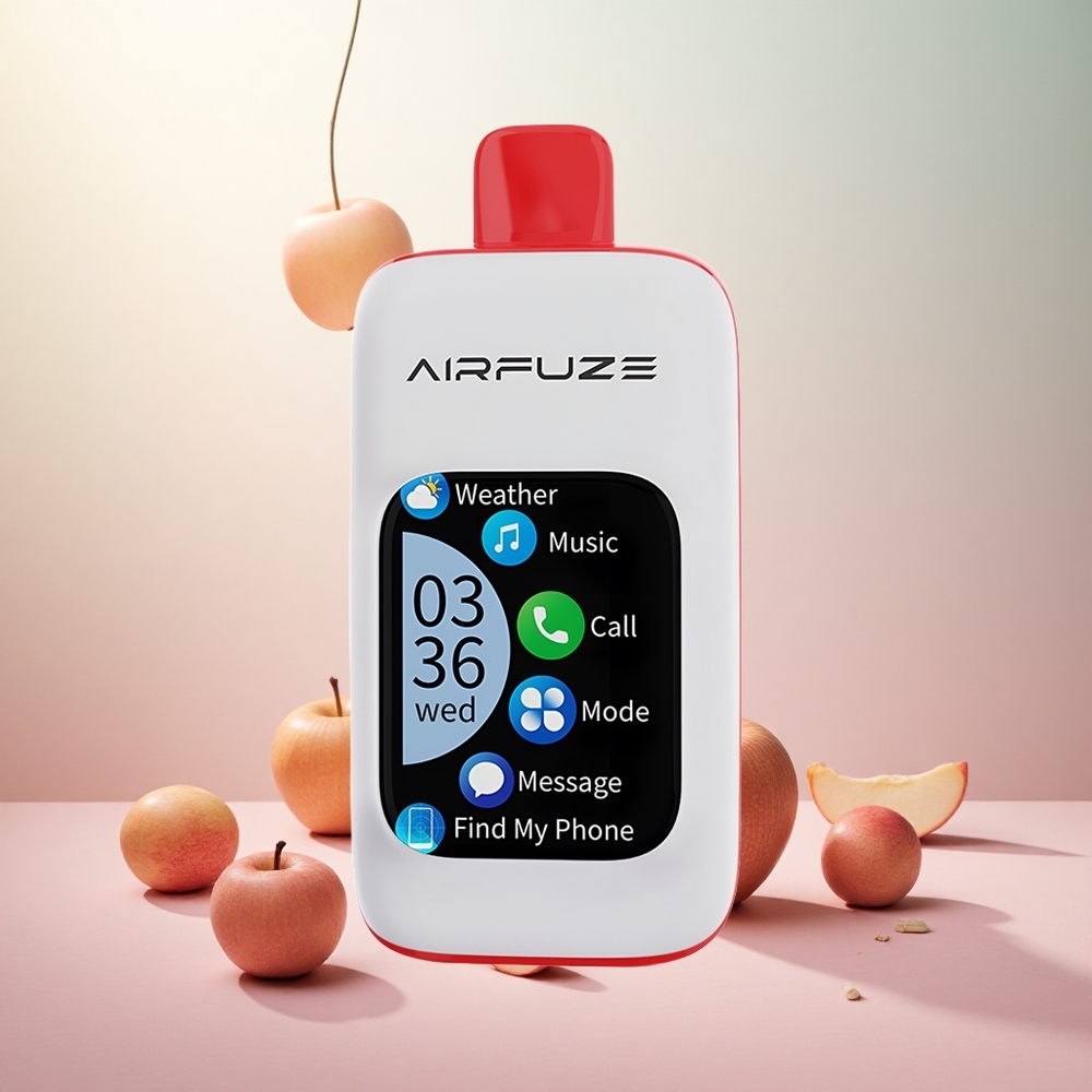 Trojno jabolko AirFuze Smart 30000 Puffs Slovenija vape z zaslonom 2,01"TFT