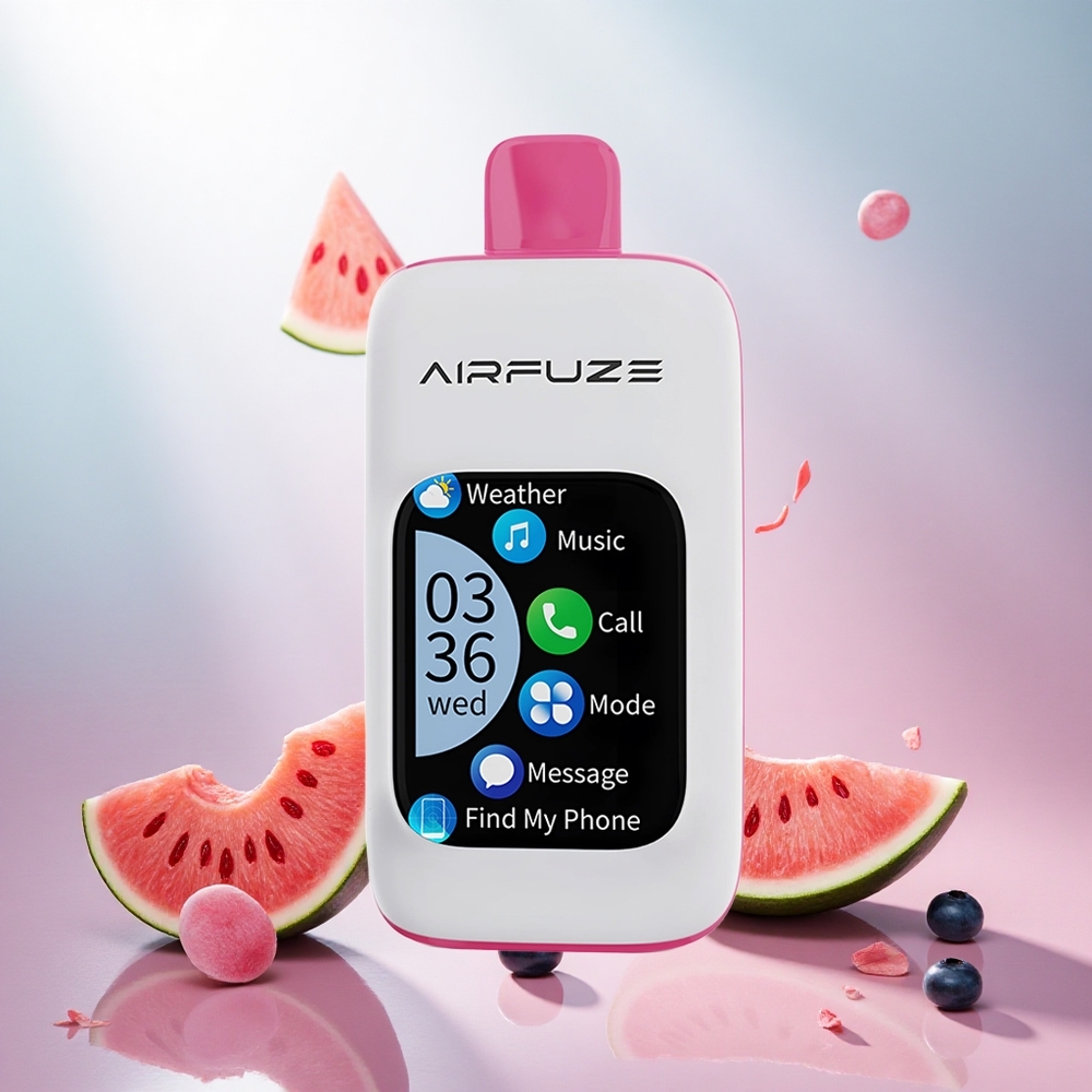 Boržnica-Lubenica AirFuze Smart Pro 40000 Puffs Slovenija vae Rechargeable 900mAh