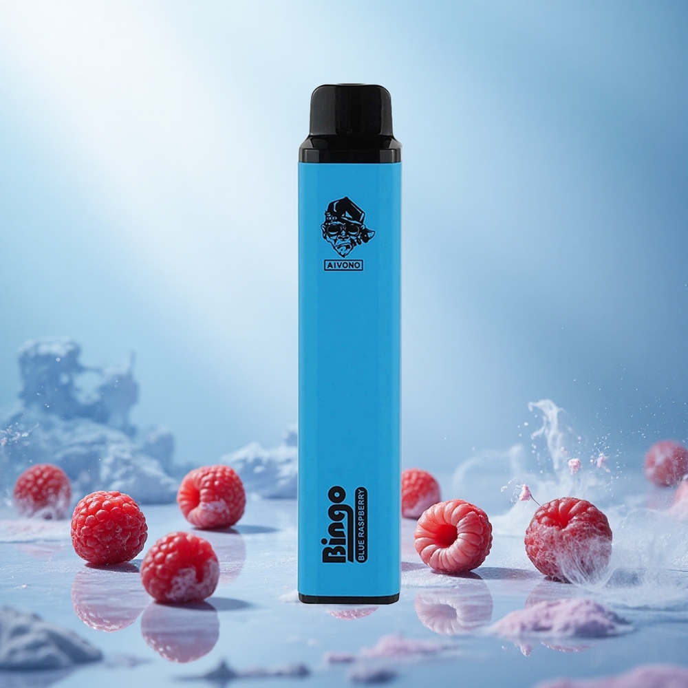 Modra malina Aivono AIM BINGO 4000 Puffs Slovenija vape 10 mL