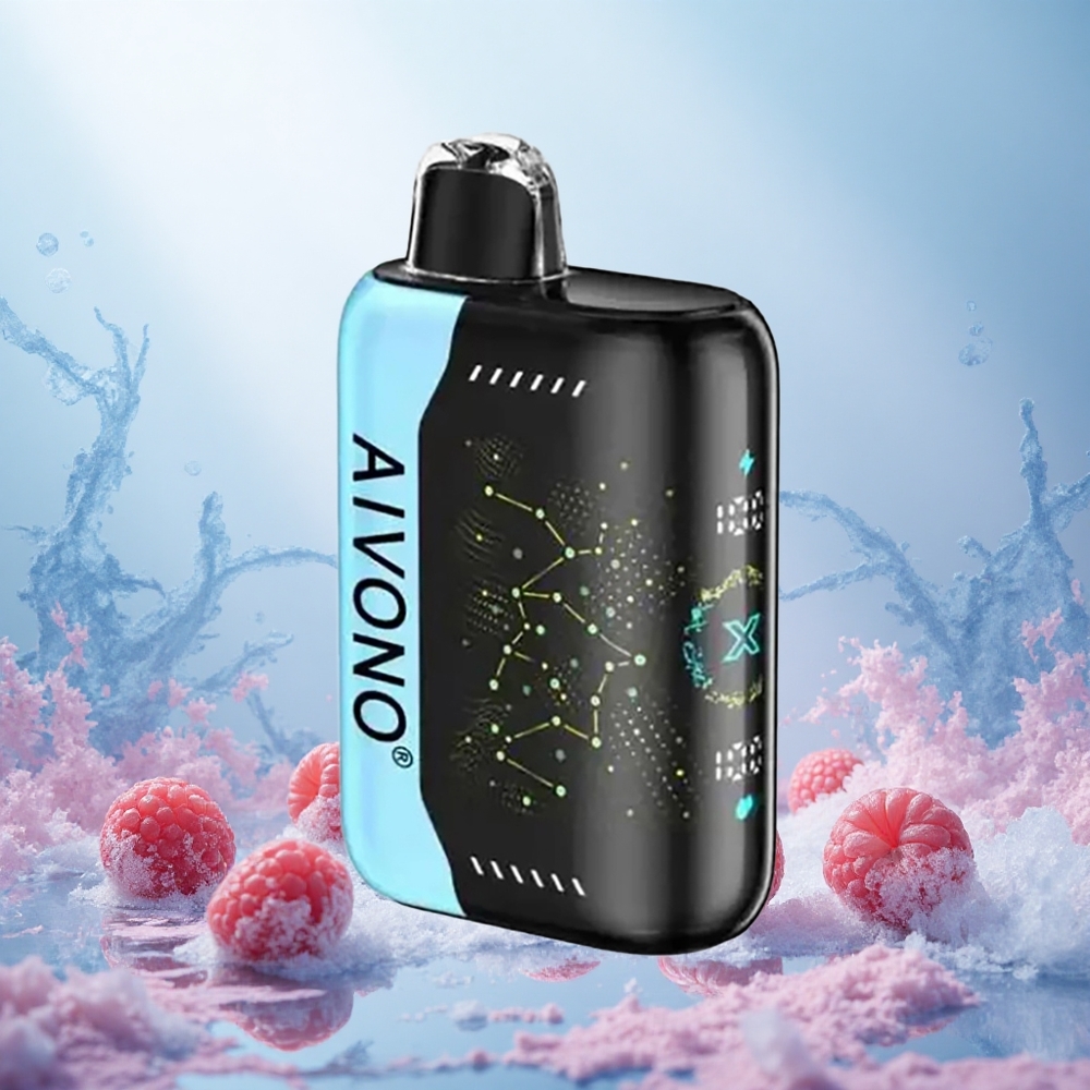 Modra Malina Led Aivono AIM BOOM 25000 Puffs Slovenija vape 28ml/650mAh