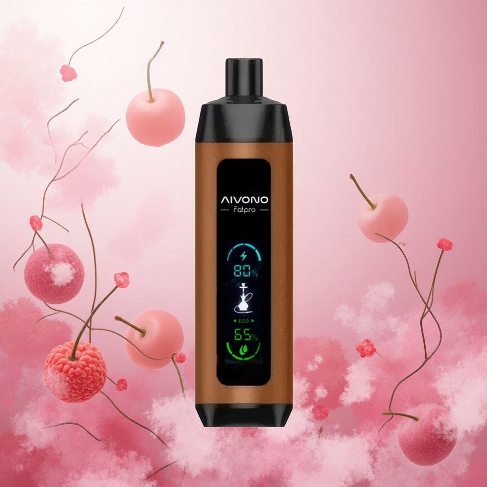 Češnja Malina Aivono AIM FATPRO 22000 Puffs Slovenija vape 28ml E-tekočina