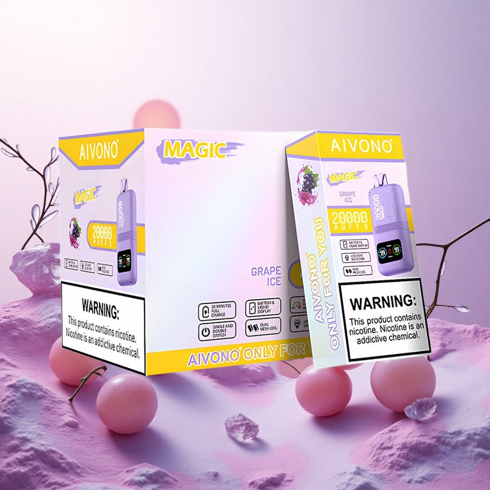 Grozdni led Aivono AIM MAGIC 20000 Puffs Slovenija vape 26ml e-tekočina