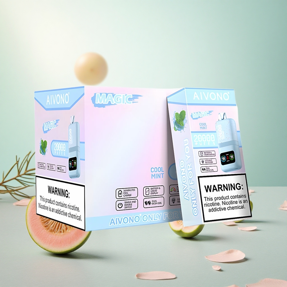 Hladna meta Aivono AIM MAGIC 20000 Puffs Slovenija vape Tip-C Polnjenje