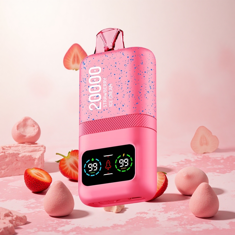 Jagoda Sladoled Aivono AIM MAGIC 20000 Puffs Slovenija vape 26ml E-tekočina