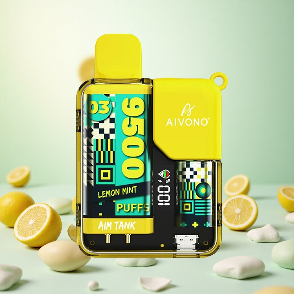 Limeta Aivono AIM-TANK 9500 Puffs 18ml E-tekočina Slovenija vape 650mAh