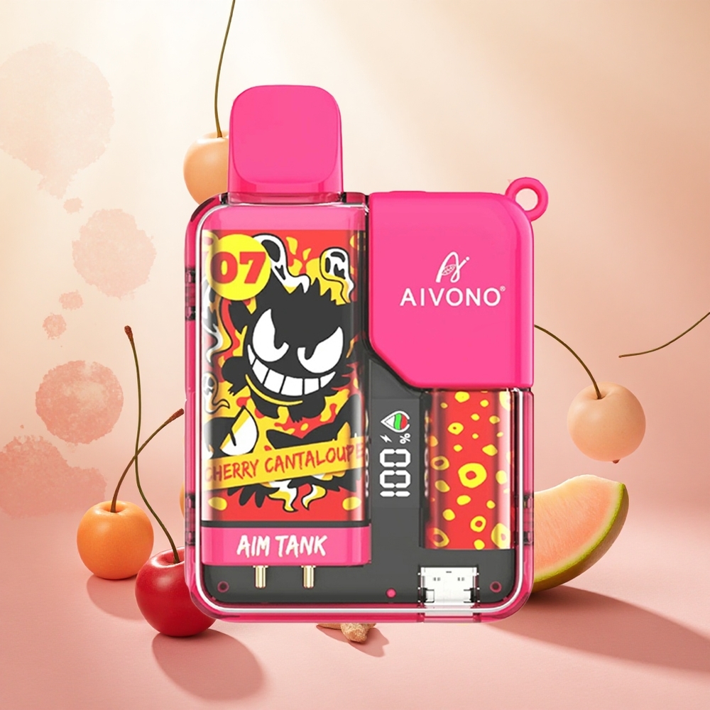 Češnja Melona Aivono AIM-TANK 9500 Puffs Slovenija vape 18ml/650mAh