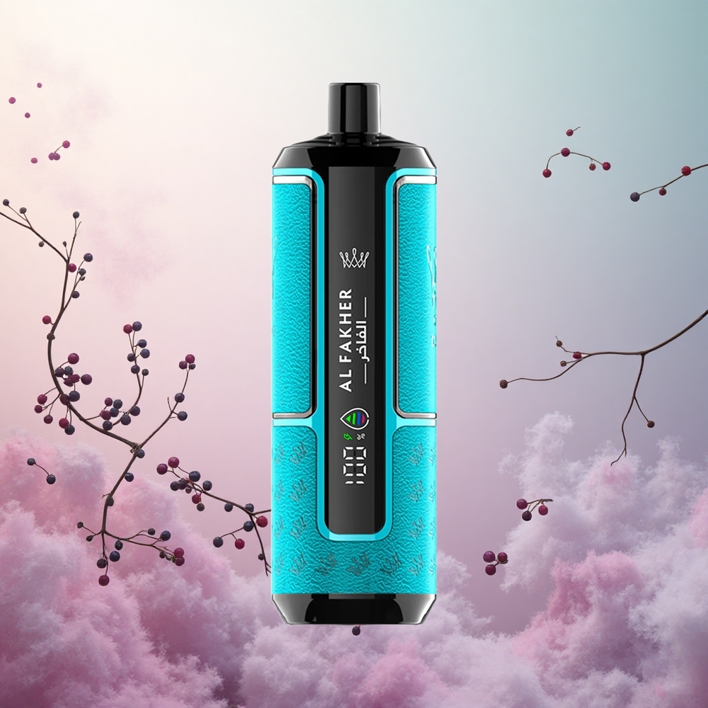Črni ribez metuljček Al Fakher Crown Bar 15K Hypermax 15000 Puffs Slovenija vape Tip-C