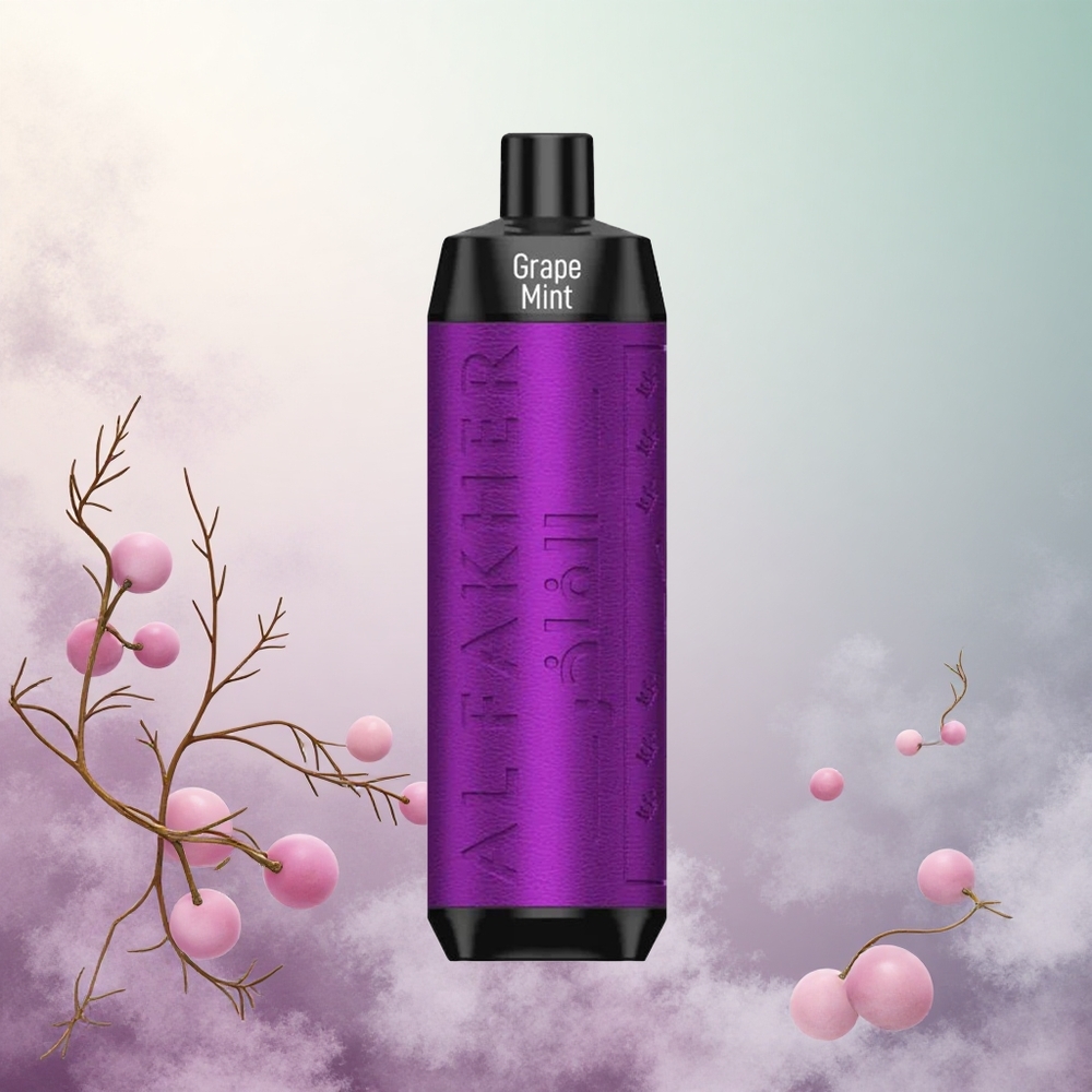 Grozdna Meta Al Fakher Crown Bar 8000 Crystal 8000 potegov Slovenija vape USB Type-C