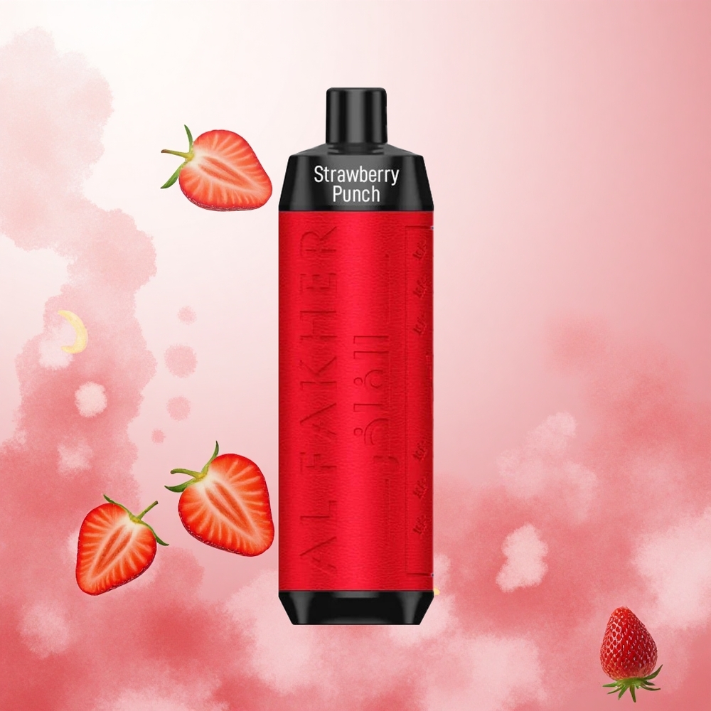 Jagodni Punč Al Fakher Crown Bar 8000 Crystal Slovenija vape 18ml e-tekočina