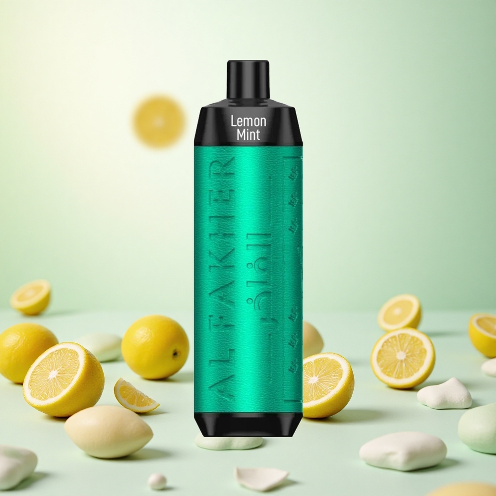 Limeta Lemon Al Fakher Crown Bar 8000 8000 potegov Slovenija vape 18ml e-tekočina
