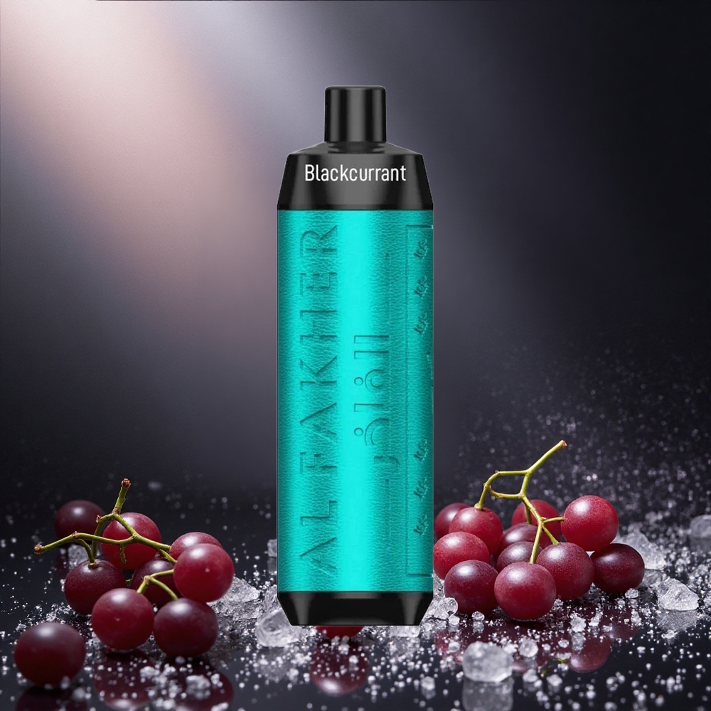 Črni ribez led Al Fakher Crown Bar 8000 Crystal 8000 potegov Slovenija vape 18ml e-tekočina