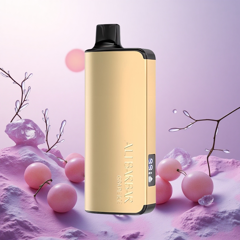 Grozdni led Alibarbar Ingot 9000 Puffs Slovenija vape 22ml e-tekočina 2350mAh