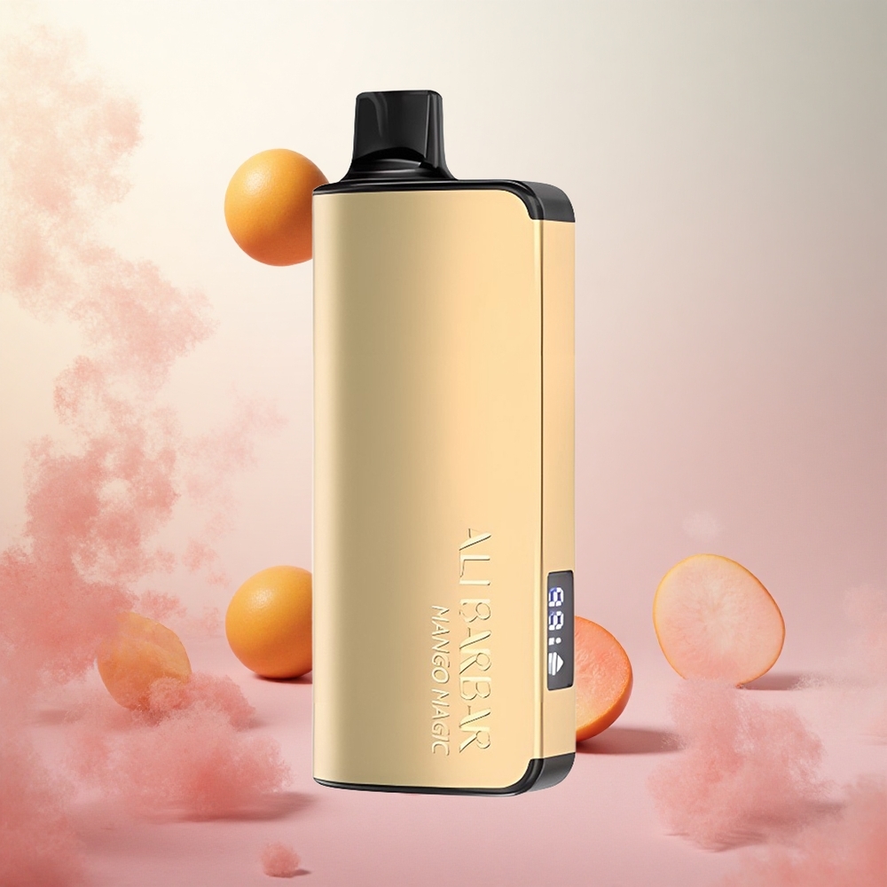 Mango Čarovnija Alibarbar Ingot 9000 Puffs Slovenija vape 22ml E-tekočina