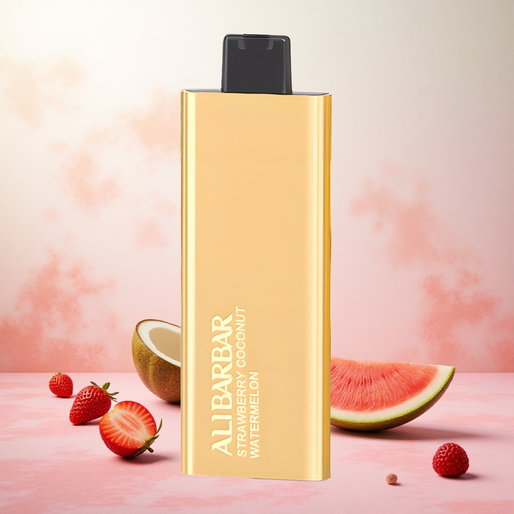 Jagoda Kokos Lubenica Alibarbar Pandora 7000 Puffs Slovenija vape 17 ml