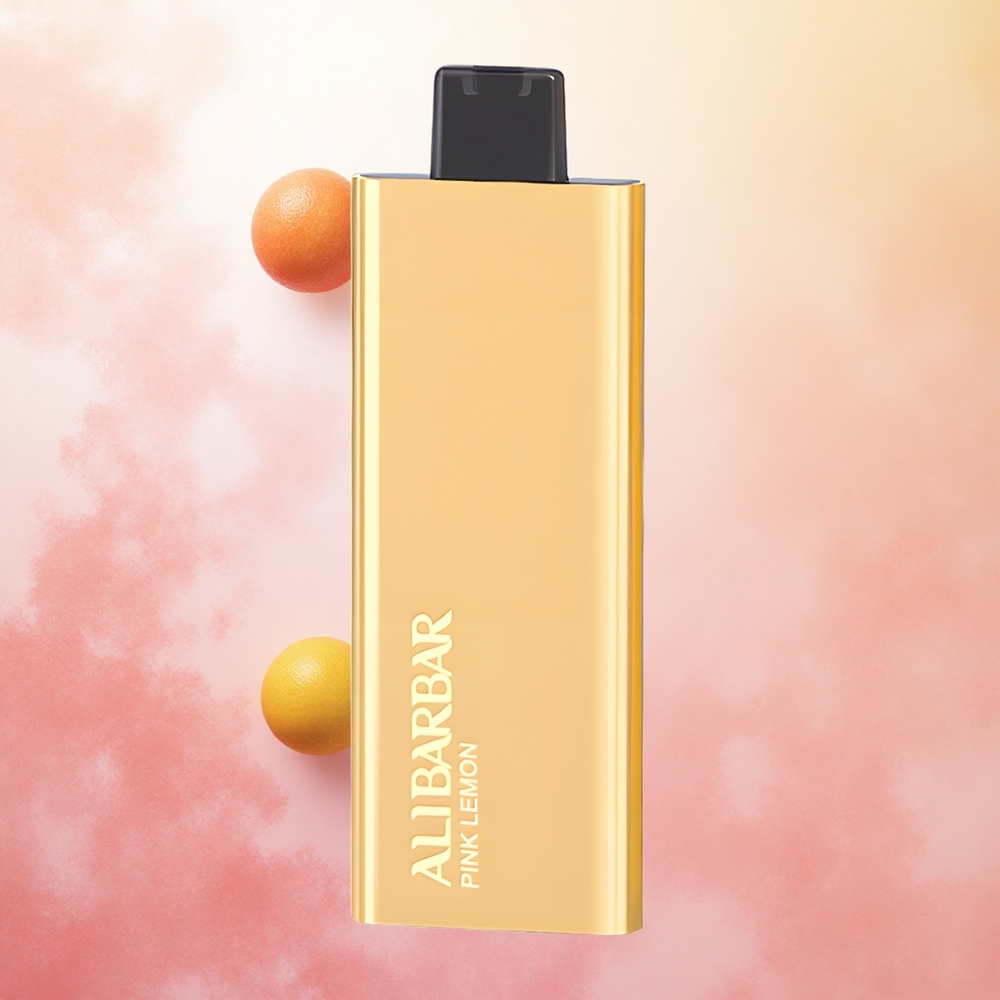 Roza limonada Alibarbar Pandora 7000 Puffs Slovenija vape 17 ml