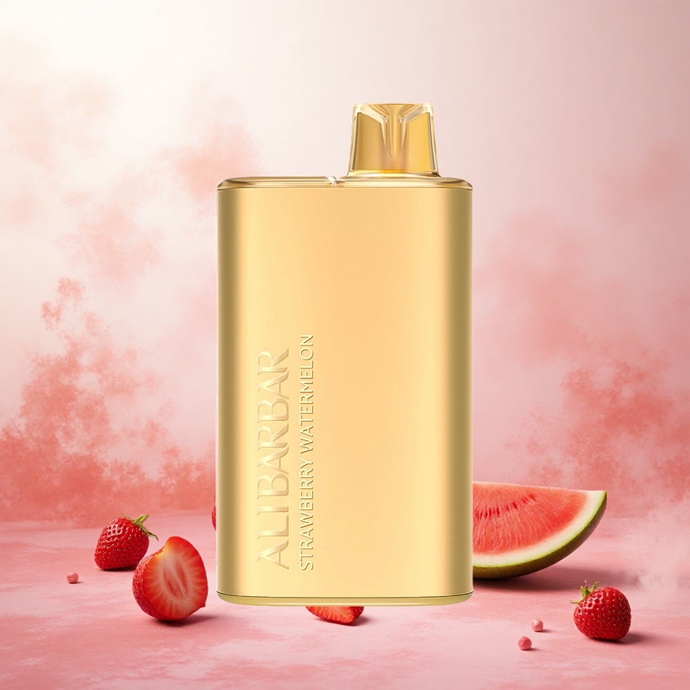 Jagoda Lubenica Alibarbar Rich 8000 Puffs Slovenija vape 20ml E-tekočina