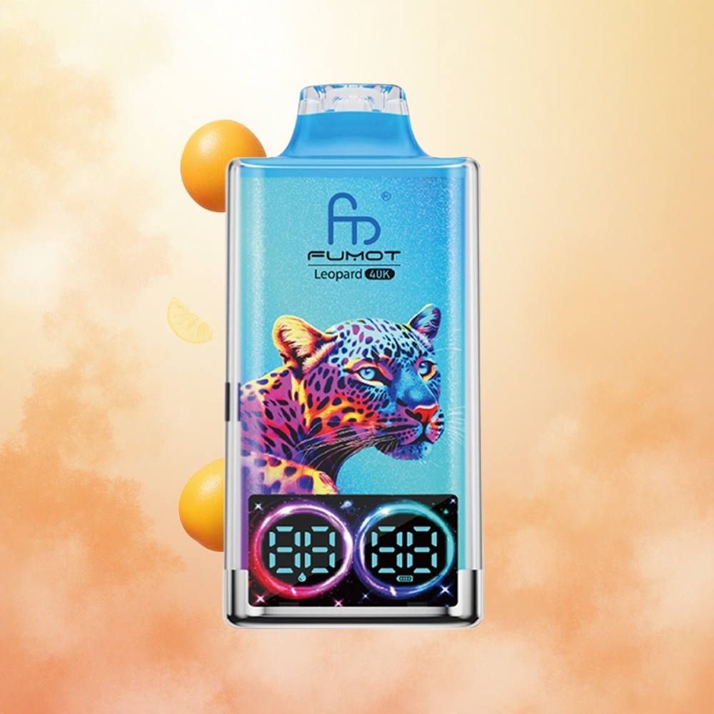 Breskeva Mango Ananas Fumot Leopard 40K Puffs Slovenija vape 700mAh Dual Mesh