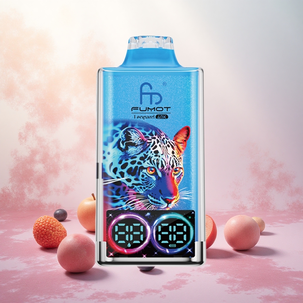 Mešane jagode Fumot Leopard 40K Puffs Slovenija vape Dual Mesh