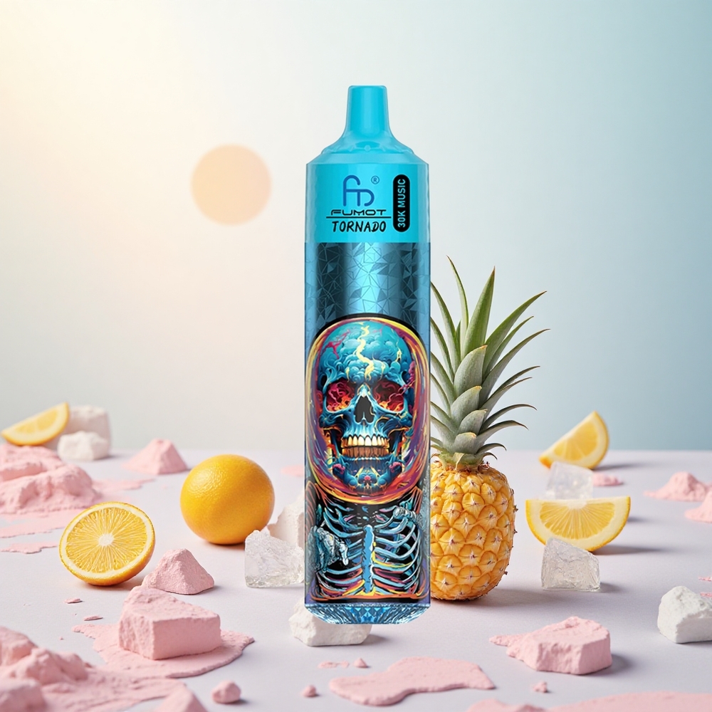 Ananas Ledeni Fumot RandM Tornado 30000 Puffs Slovenija vape 30mL