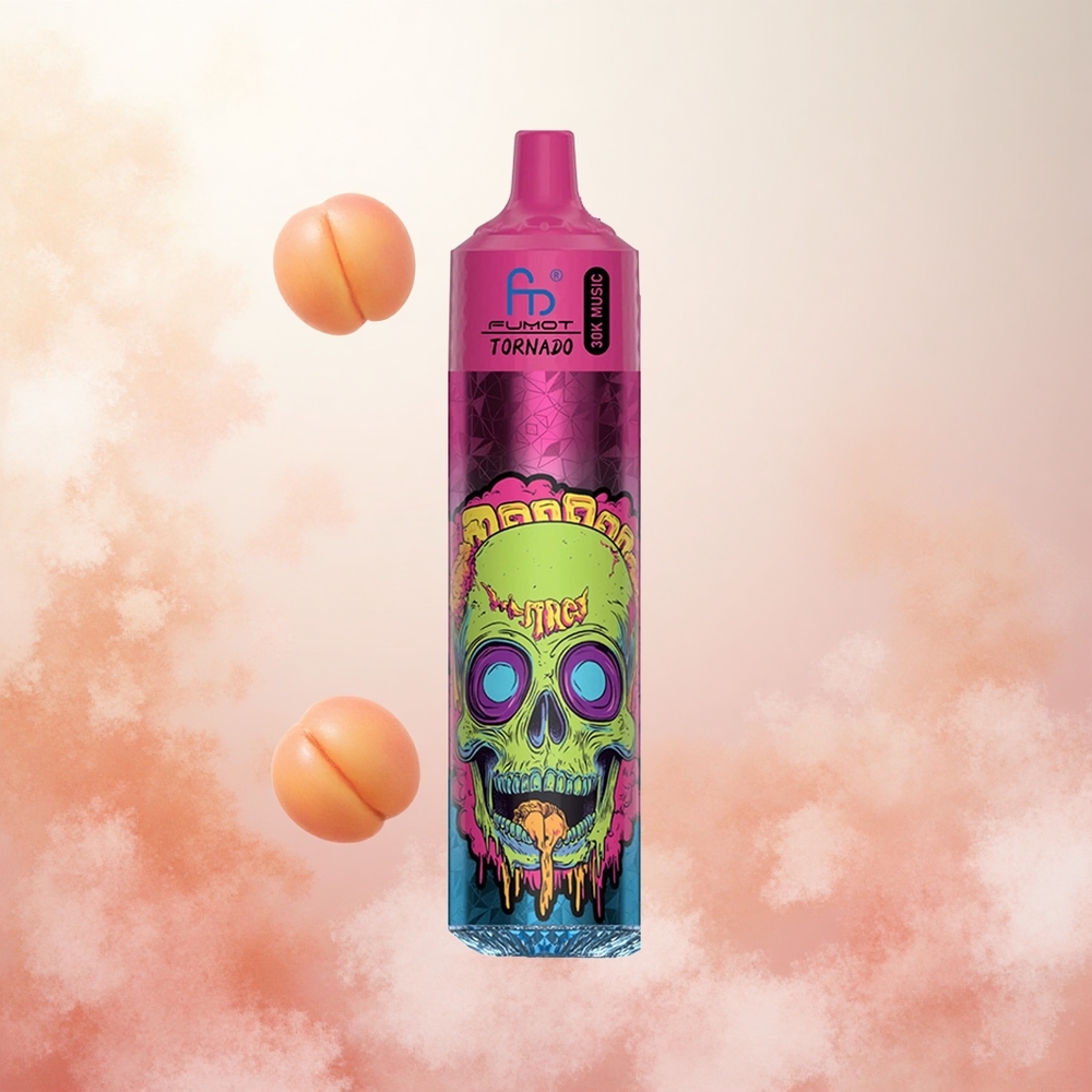 Breskev Led Fumot RandM Tornado 30000 Puffs Slovenija vape 30mL