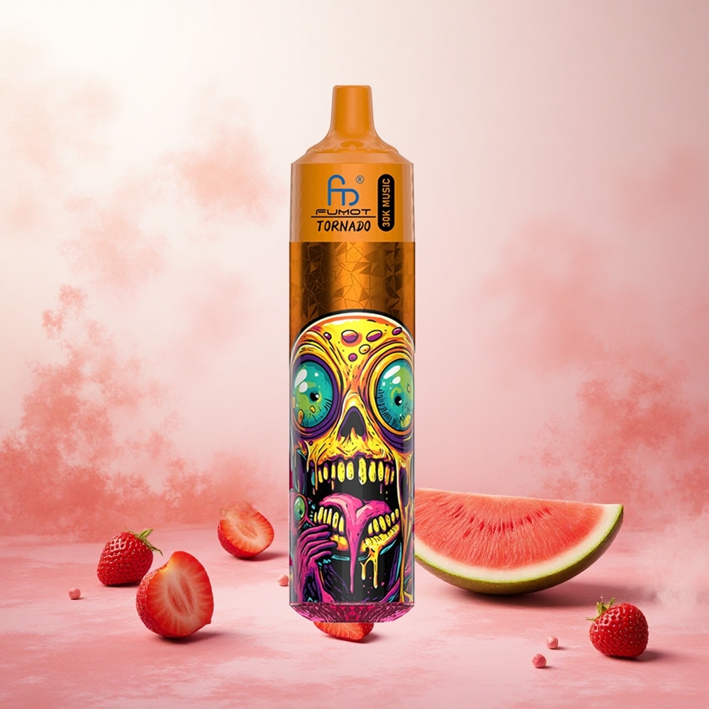 Jagoda Lubenica Fumot RandM Tornado 30000 Puffs Slovenija vape 30mL LED