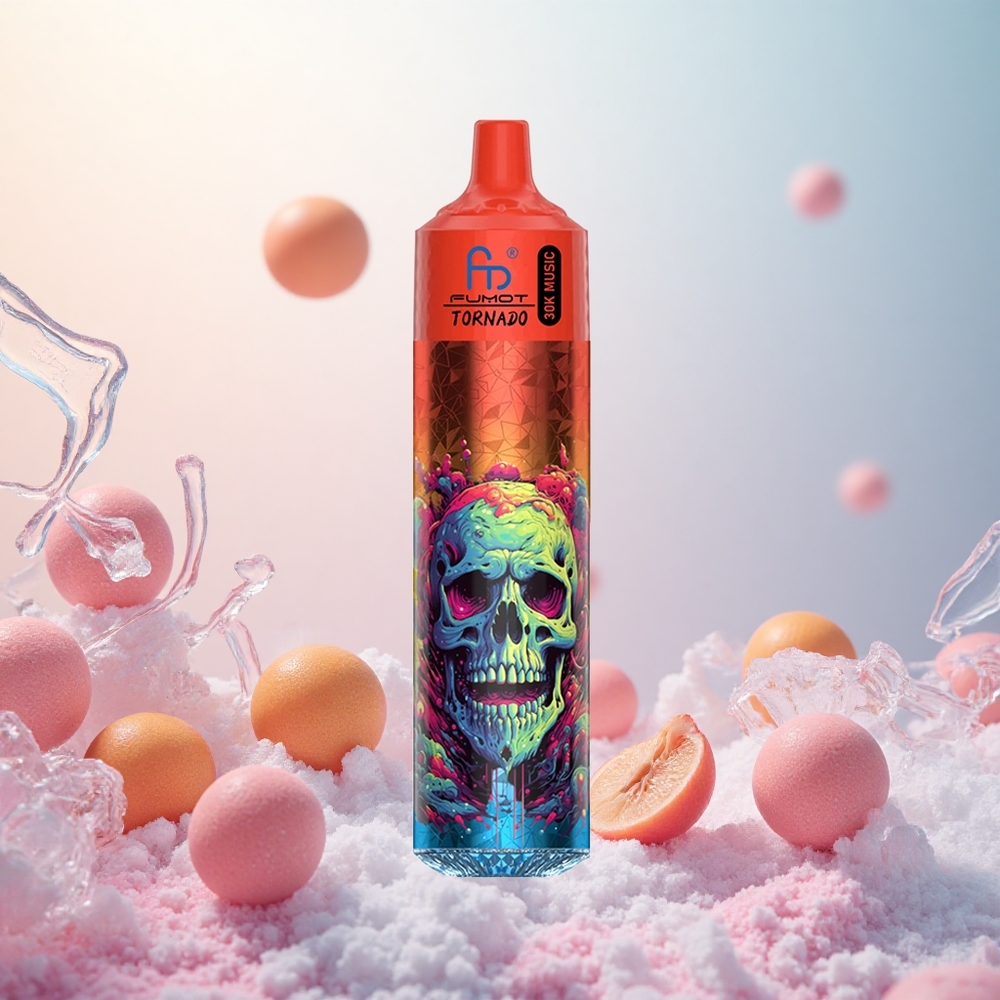Lush Led (Leden) Fumot Randm Tornado 30000 Puffs Slovenija vape 30mL LED display