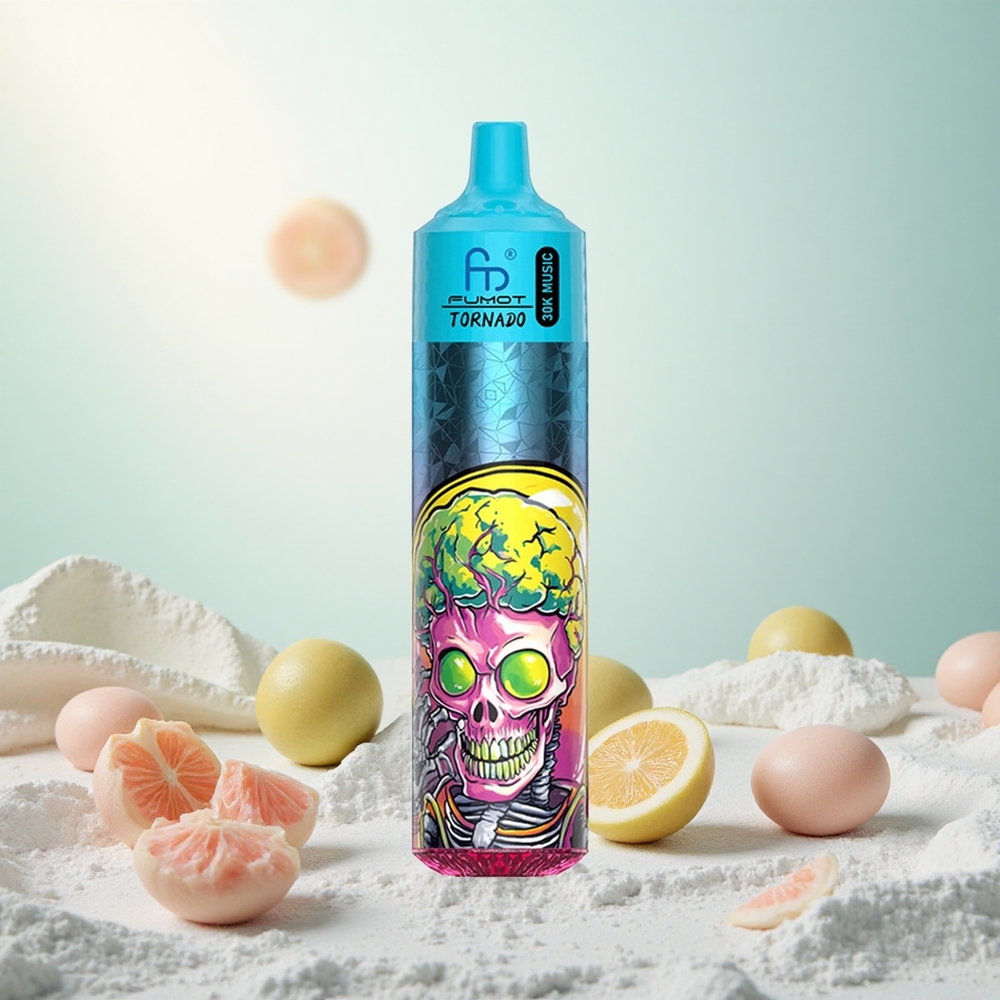 Mint Ice Fumot RandM Tornado 30000 Puffs Slovenija vape 30mL LED