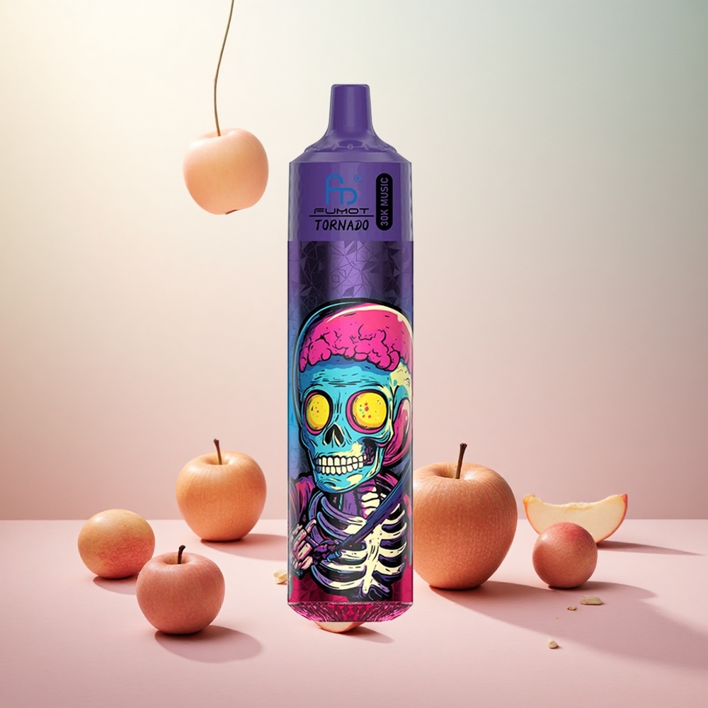 Trojno jabolko Fumot RandM Tornado 30000 povž Slonvenija vape 30mL