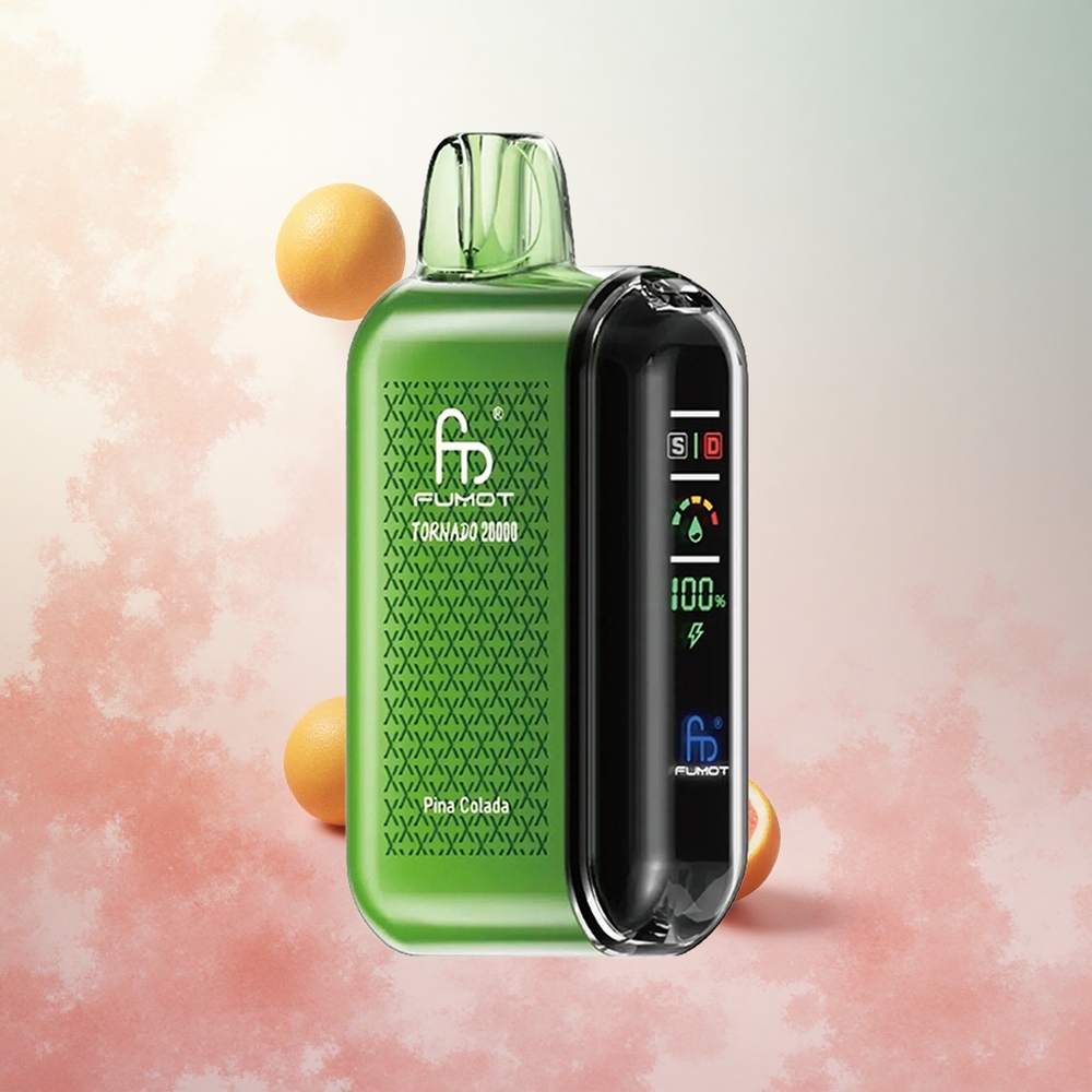 Pina Colada Fumot Tornado 20000 Puffs Dual Mesh Coil Slovenija vape