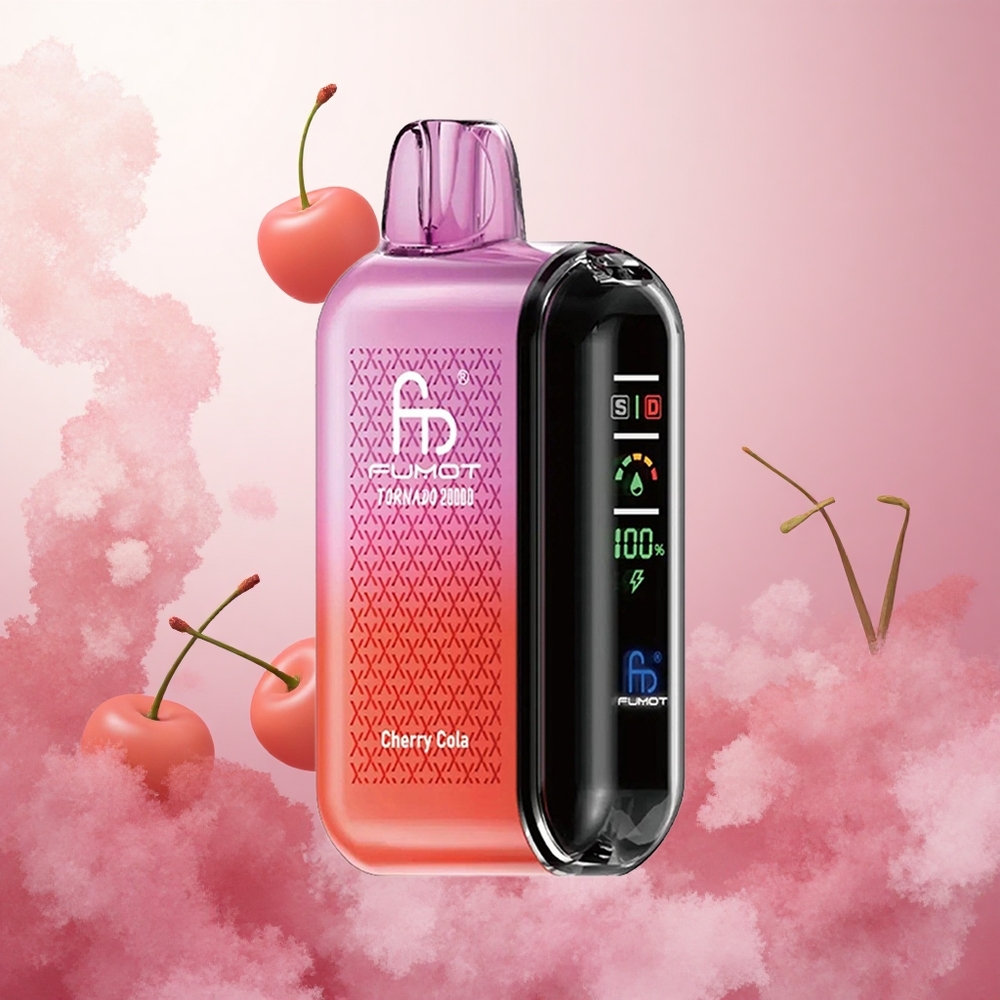 Češnjeva kola Fumot Tornado 20000 Puffs Dual Mesh Coil Slovenija vape