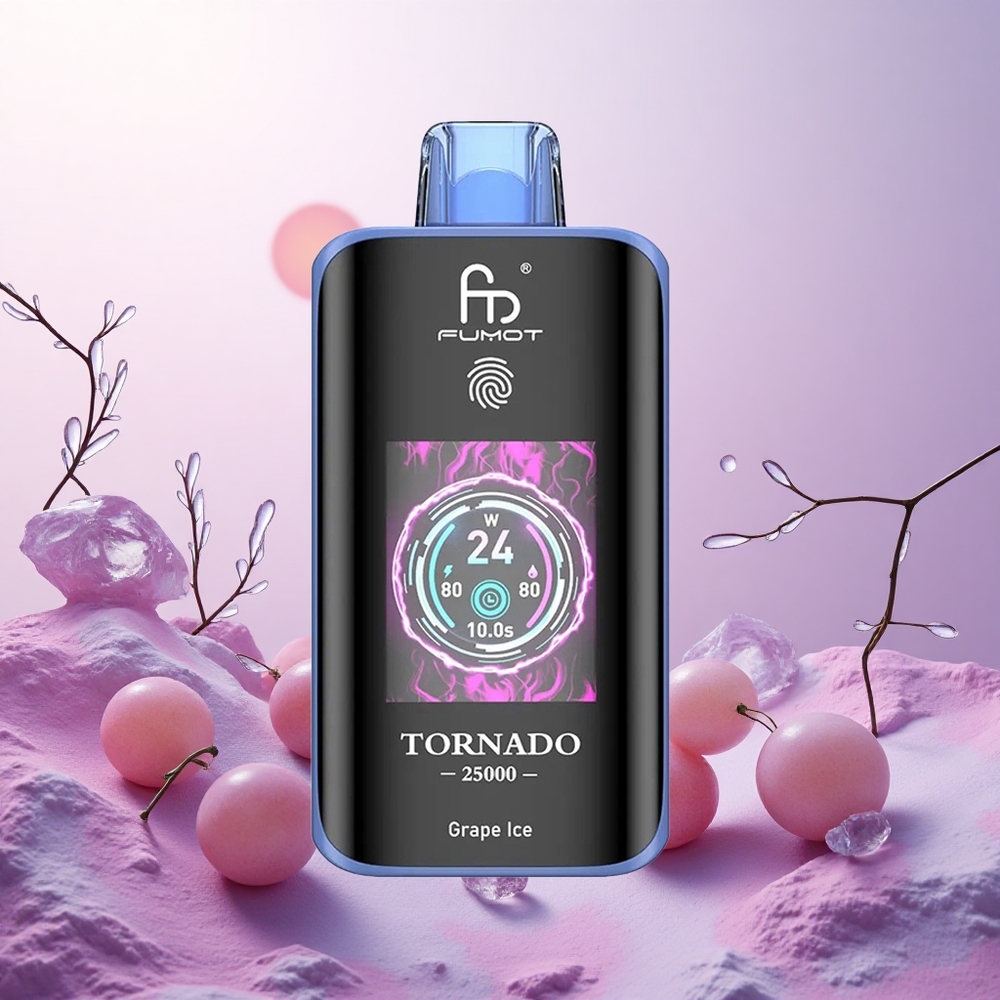 Grozdni led Fumot Tornado 25000 Puffs 20ml Prednapolnjeni e-tekočina Slovenija vape