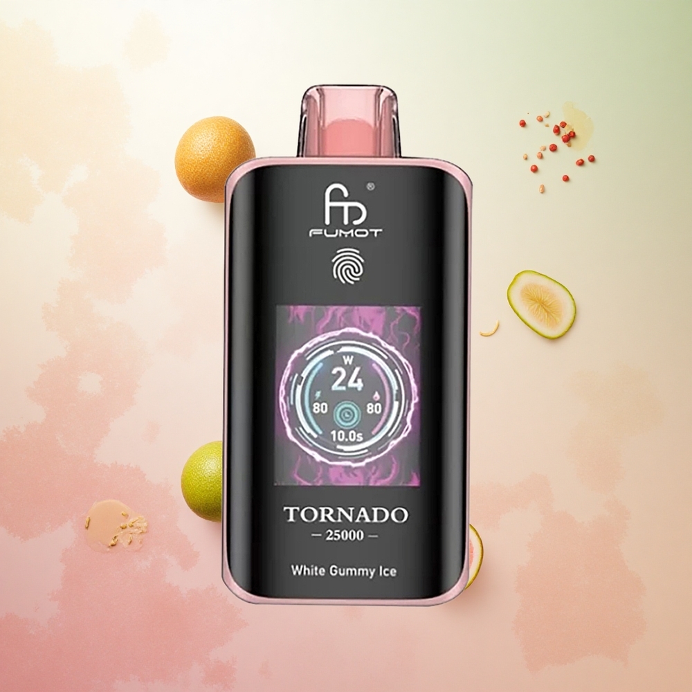 Kivi Pasijonka Guava Fumot Tornado 25000 Puffs Slovenija vape z 20ml E-tekočino