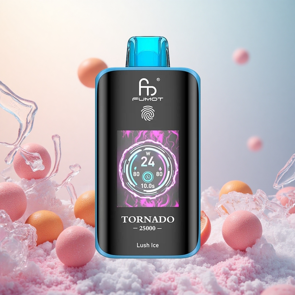 Lush Ice (Sveža Led) Fumot Tornado 25000 Puffs Slovenija vape z 20ml E-tekočino