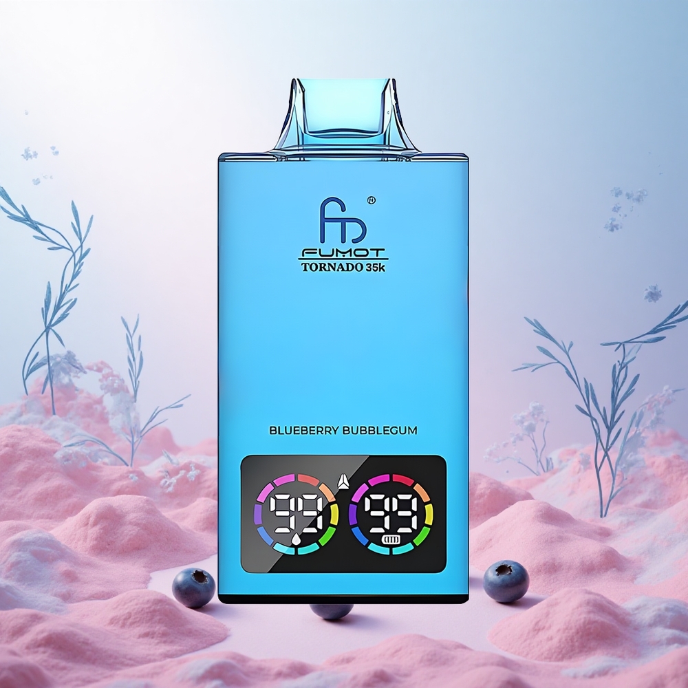 Borova žvečilna guma Fumot Tornado 35K 35000 povlekov Slovenija vape Dual Mesh Coil