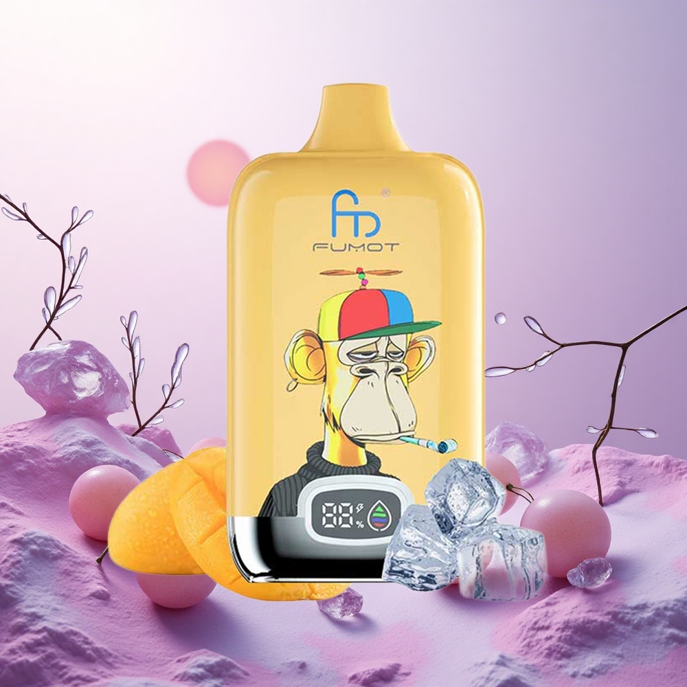 Grozdni led Fumot Tornado Digital Box 12000 Puffs 20ml e-tekočina Slovenija vape MTL