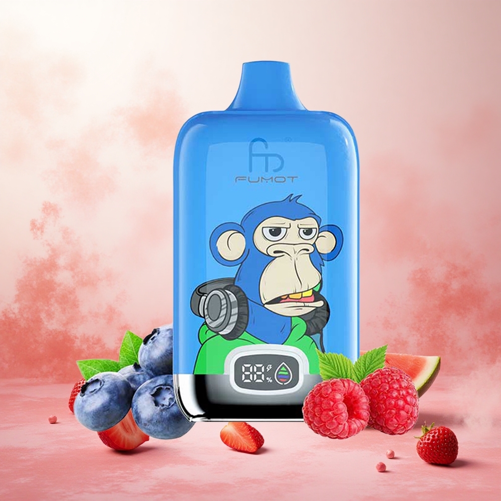 Jagoda-Lubenika Fumot Tornado Digital Box 12000 Puffs 20ml E-tekočina Slovenija vape MTL
