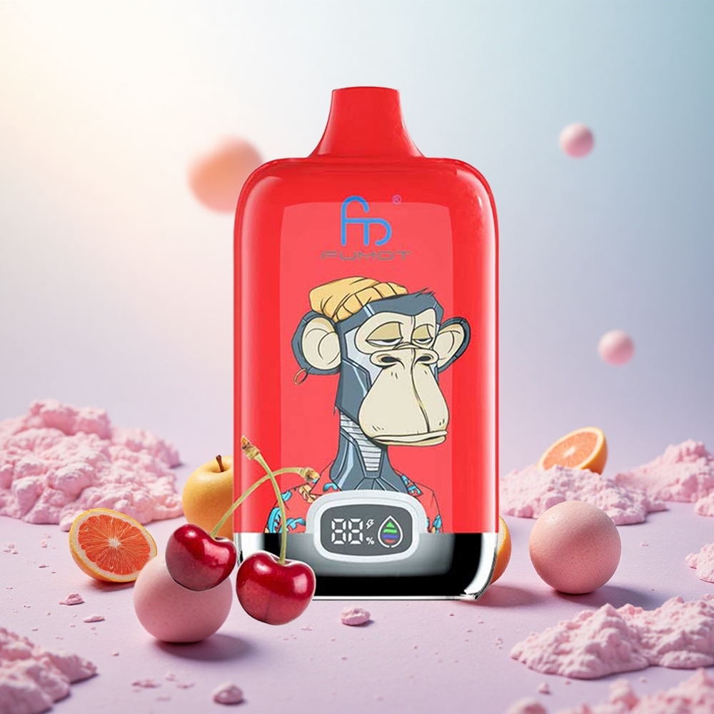 Ledeno sadje Fumot Tornado Digital Box 12000 Puffs Slovenija vape 20ml E-tekočina