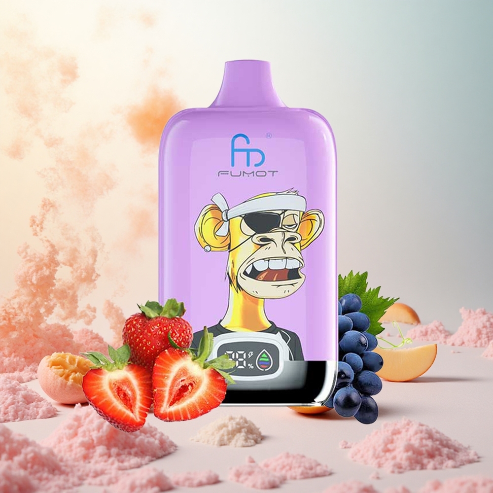 Mango Na Ledu Fumot Tornado Digital Box 12000 Puffs Slovenija vape 20ml E-Tekočina