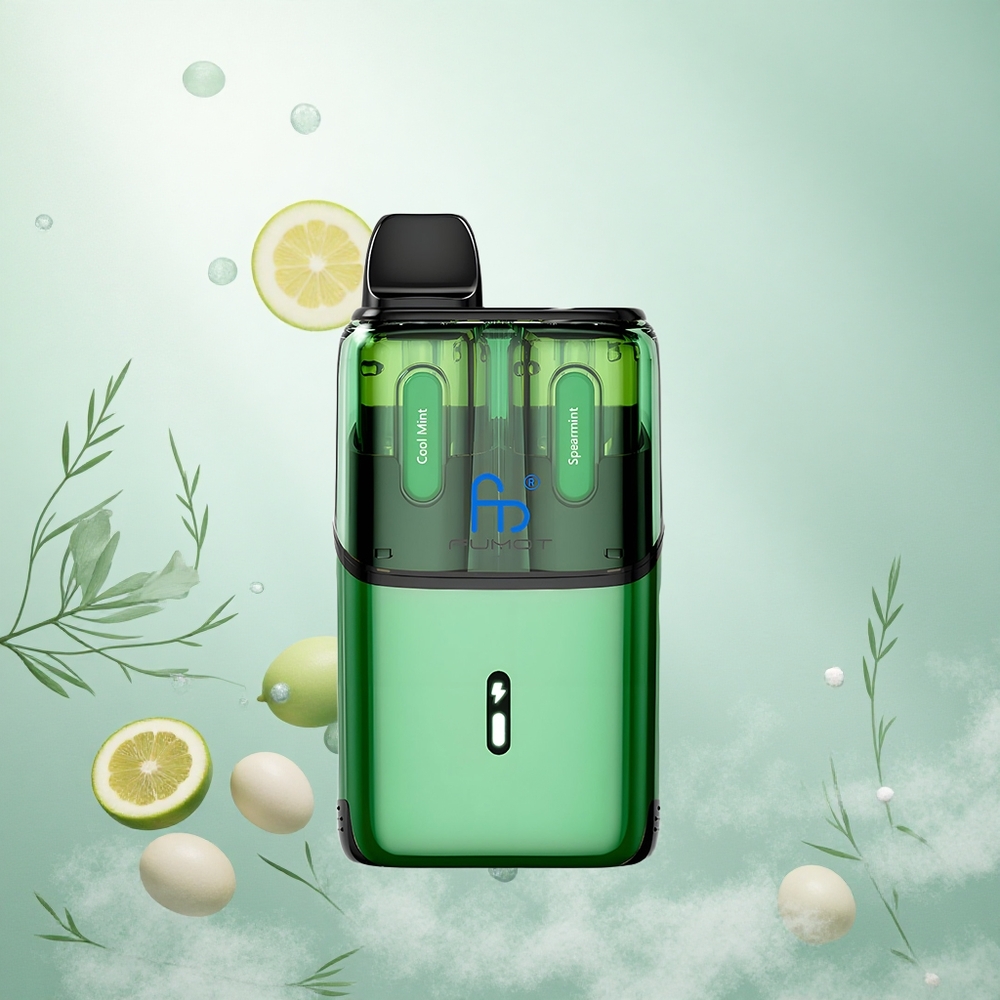 Hladna Meta & Spearmint Fumot Ultra T32000 32000 povlekov Slovenija vape Tip-C Hitro Polnjenje