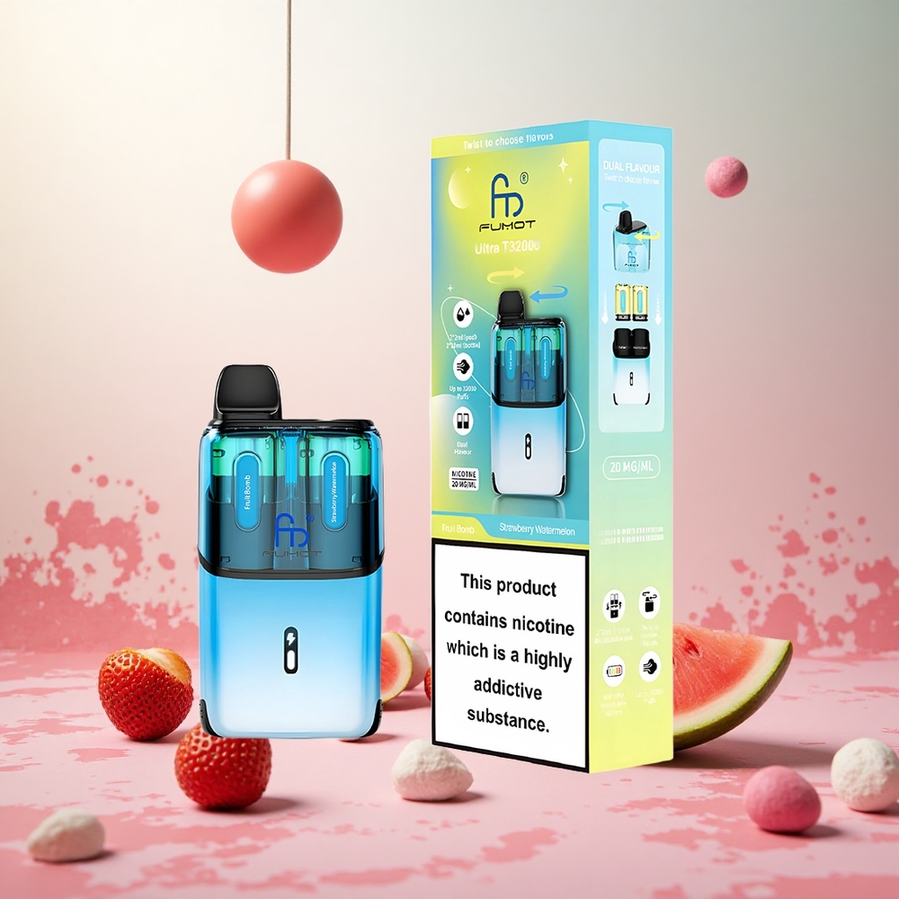 Jagoda-Lubenica Fumot Ultra T32000 32000 potegov Slovenija vape Type-C
