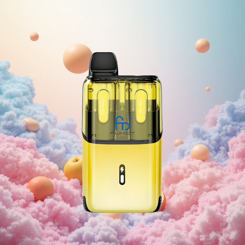 Mavrični bonbon Fumot Ultra T32000 32000 potegov Slovenija vape Mesh Coil