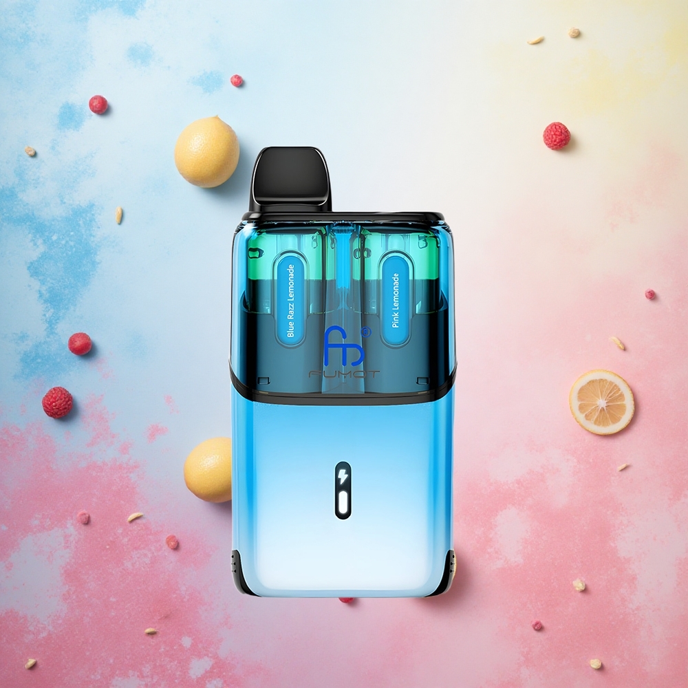 Modra malina Limonada Rožnata limonada Fumot Ultra T32000 32000 potegov Slovenija vape 800mAh